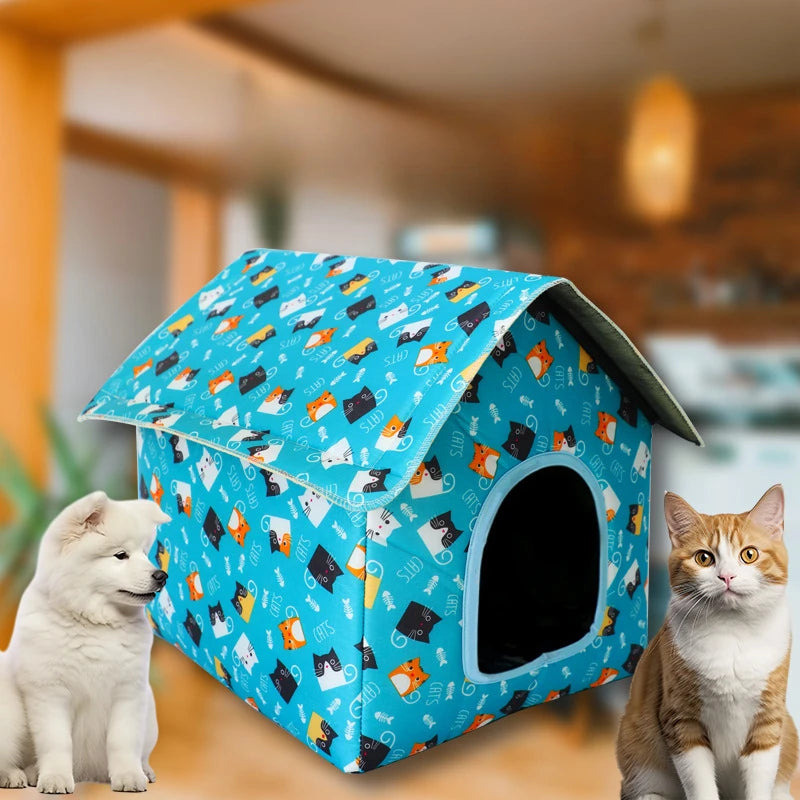Foldable Printed Pet House