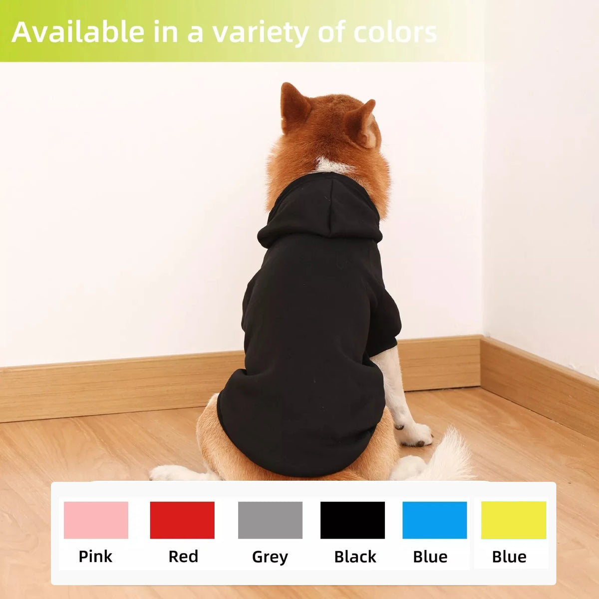 Sports Hoodie for Dogs, Small to Large