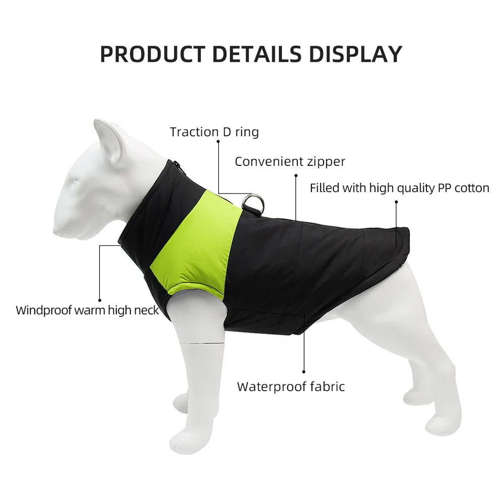 Padded Winter Dog Vest