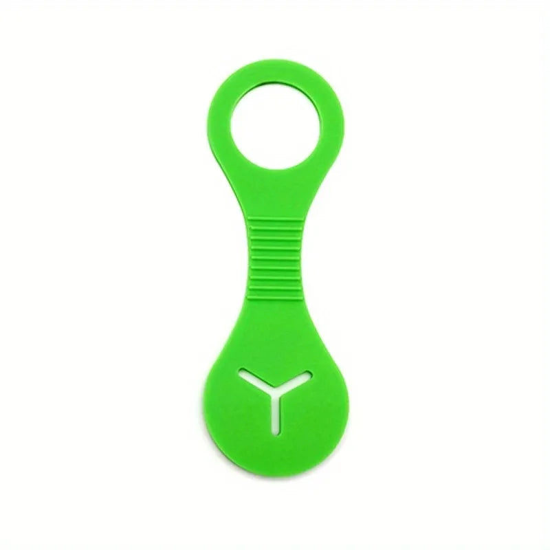 Silicone Poop Bag Holder Clip - Green