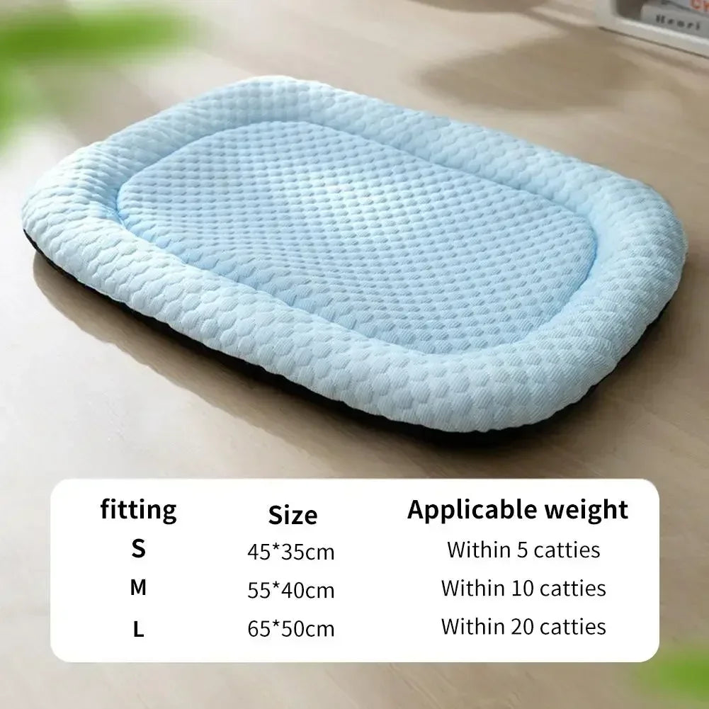 Cooling Pet Bed, Ice Silk