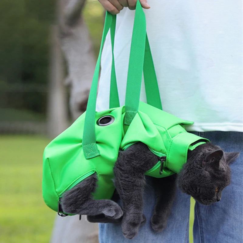 Cat Grooming and Restraint Bag