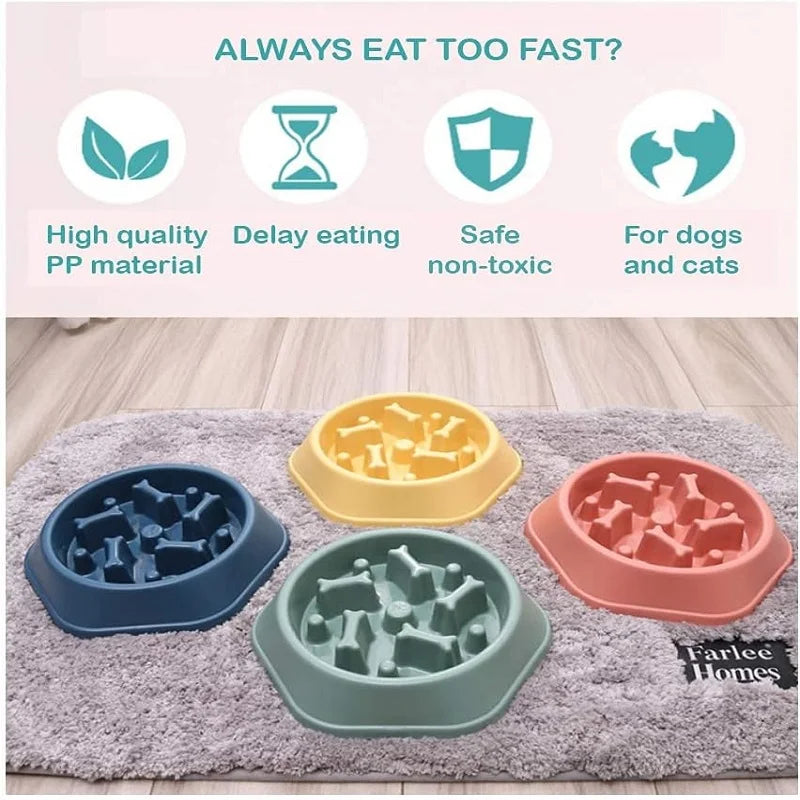 Slow Feeder Dog Bowl