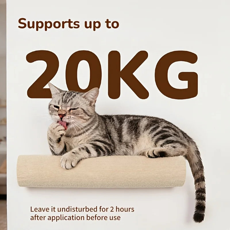 Wall-Mounted Cat Scratching Roll