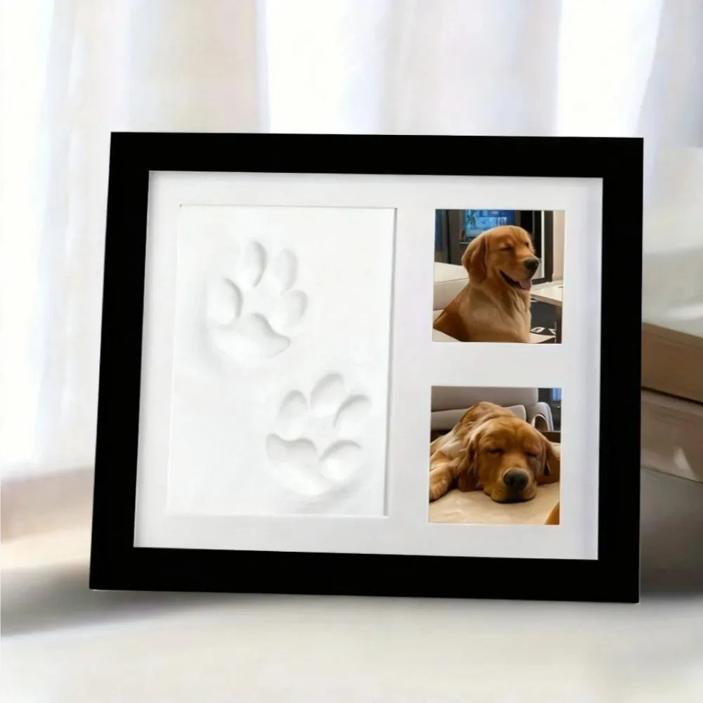 Clay Paw Print Photo Frame Kit