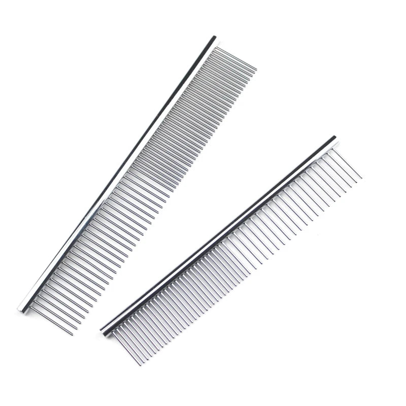 Stainless Steel Grooming Comb for Dogs and Cats