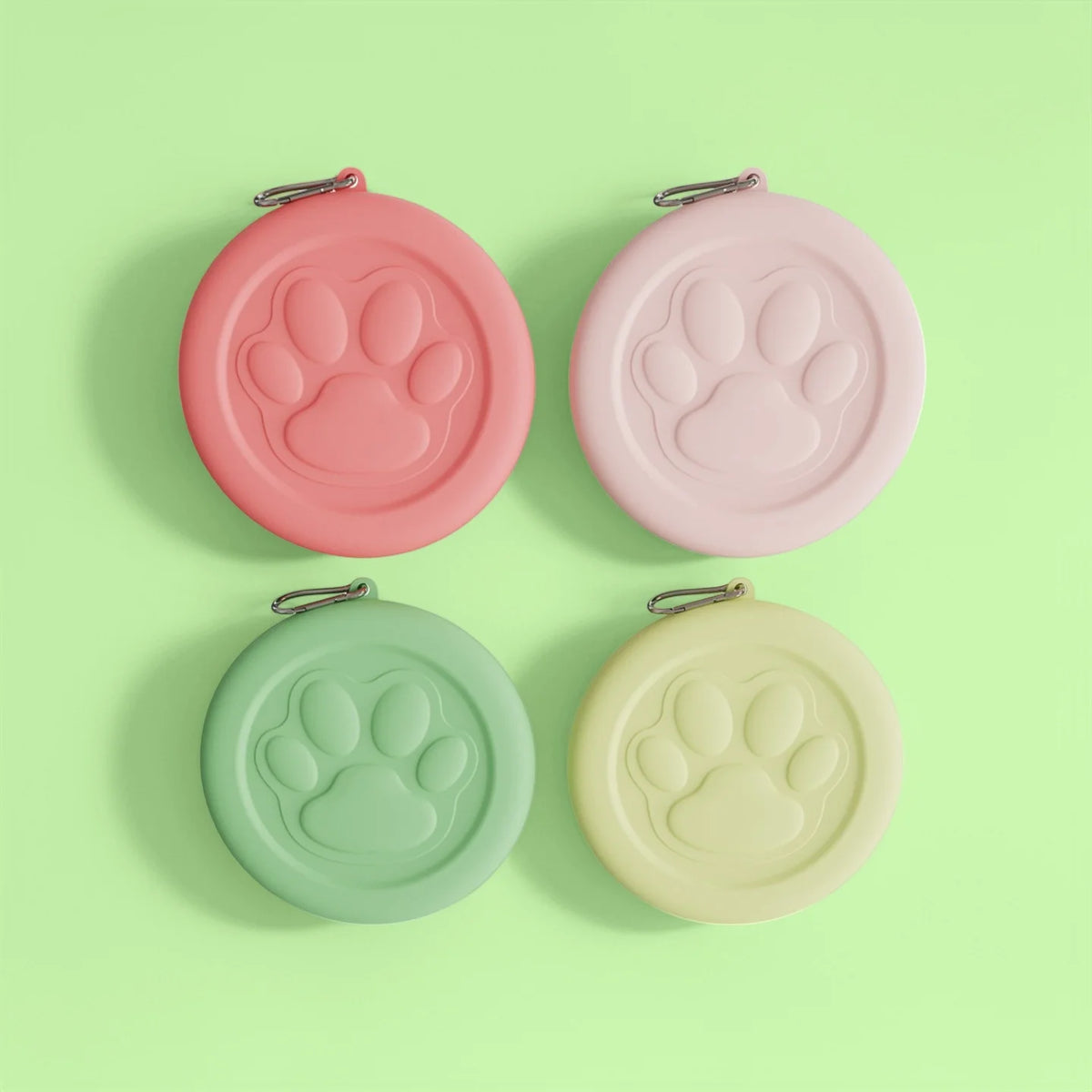 2-in-1 Travel Dog Bowl with Treat Compartment
