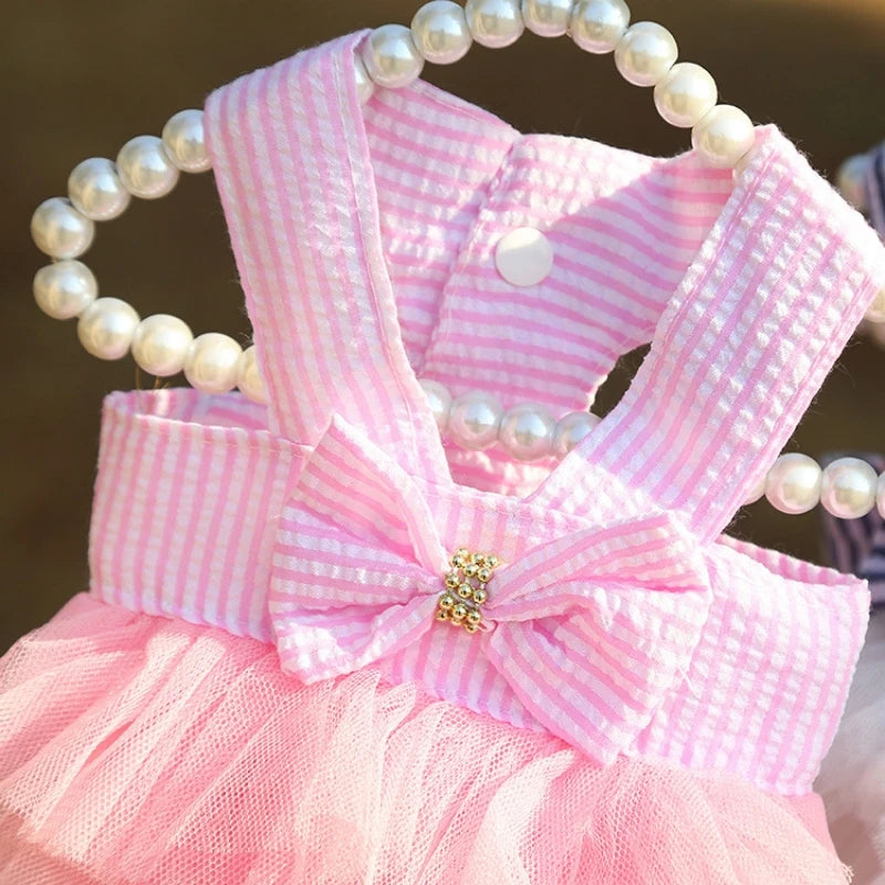 Lace Princess Dress for Small Dogs and Cats