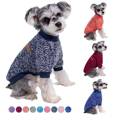 Warm Sweatshirt Jacket for Small Dogs