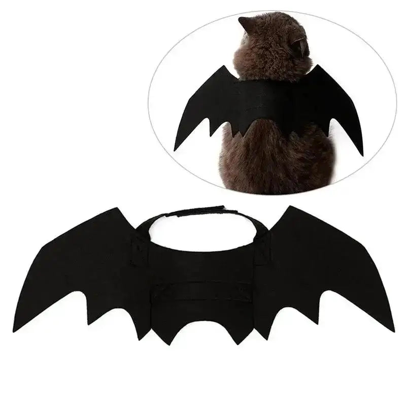 Bat Wings Halloween Costume for Cats and Small Dogs
