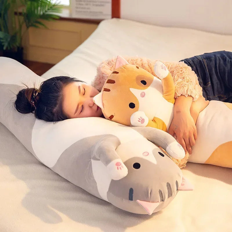 Long Cat Plush Pillow