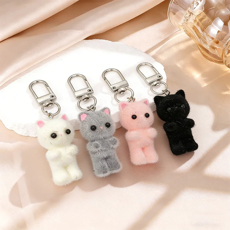 Fluffy Kitten Bag Charm