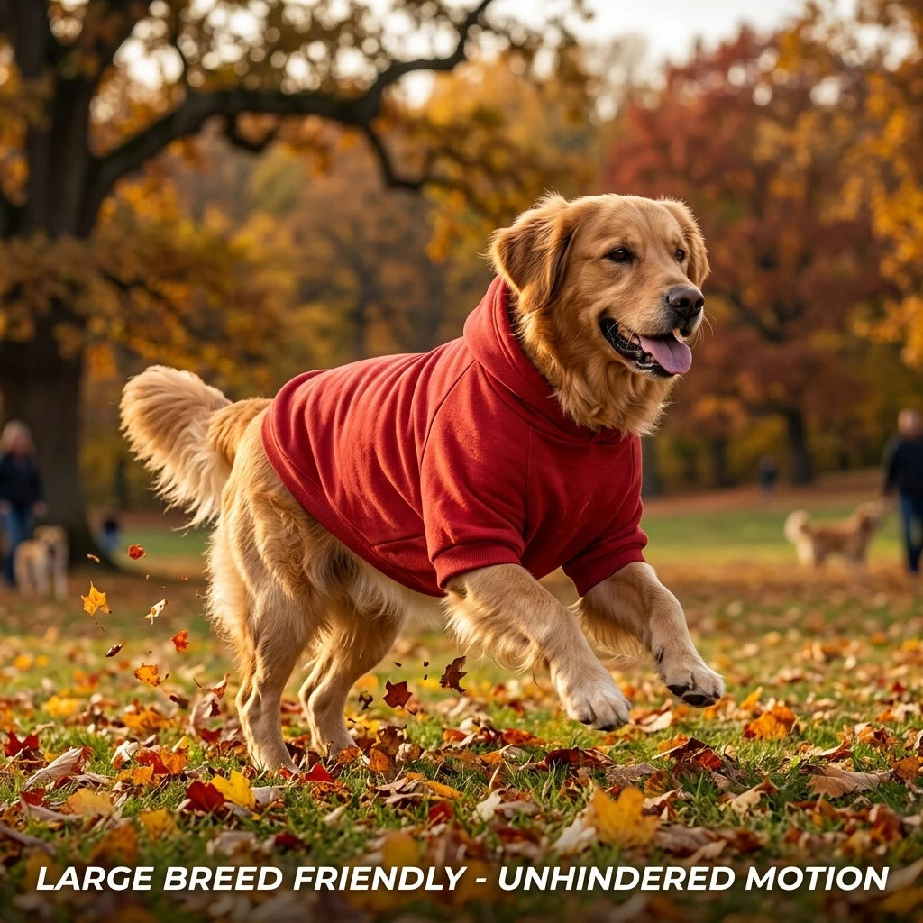 Warm Hoodie for Large Dogs
