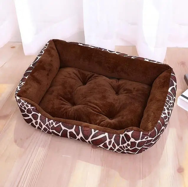 Square Dog Bed with Raised Sides - 11 / 66x48 cm