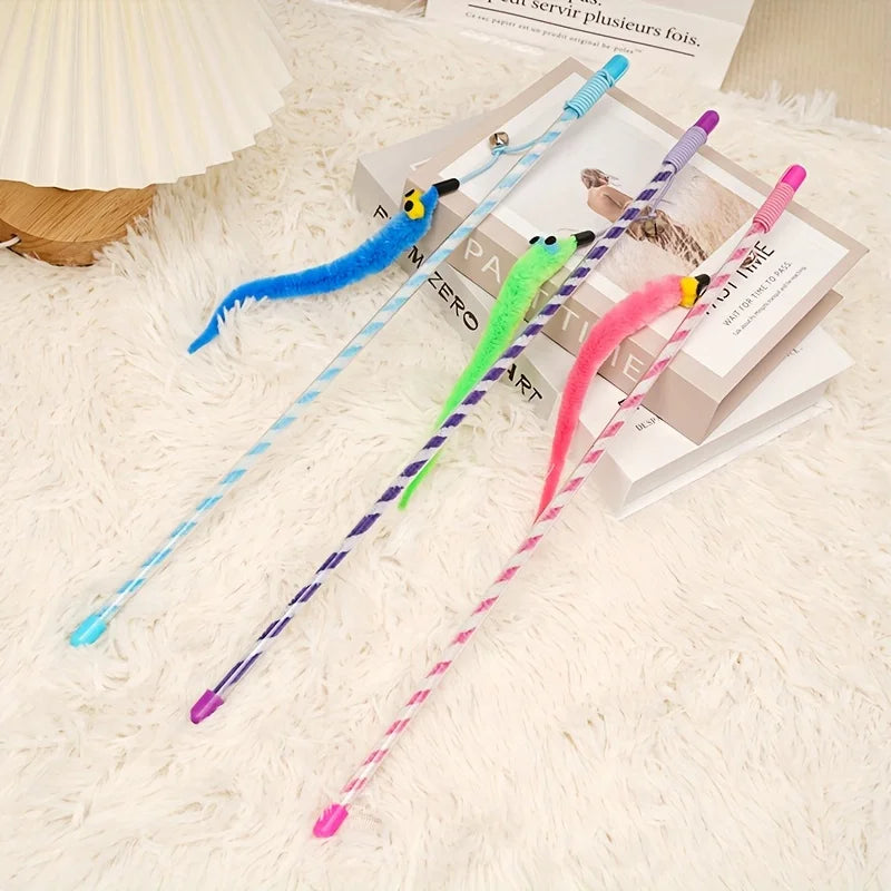 Caterpillar Cat Teaser Wand