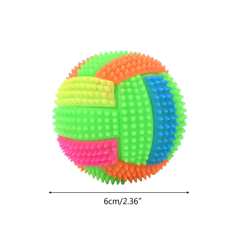 Light-Up Squeaky Ball for Dogs