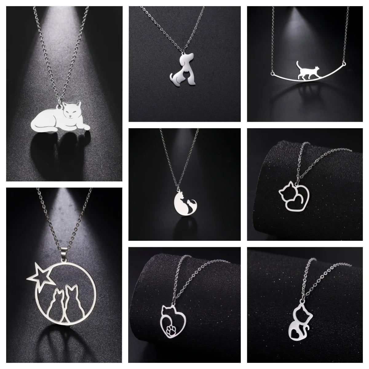 Little Kitten Pendant Necklace