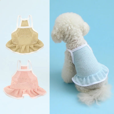 Mesh Summer Dress for Small Dogs and Cats