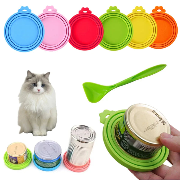 Silicone Pet Food Can Lid