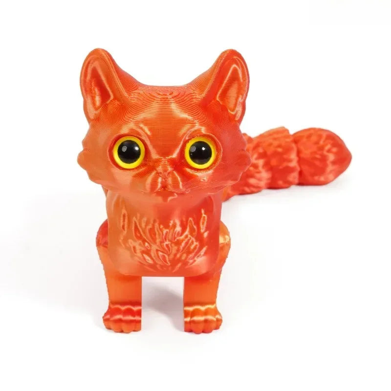 Wiggly Tail Cat Ornament