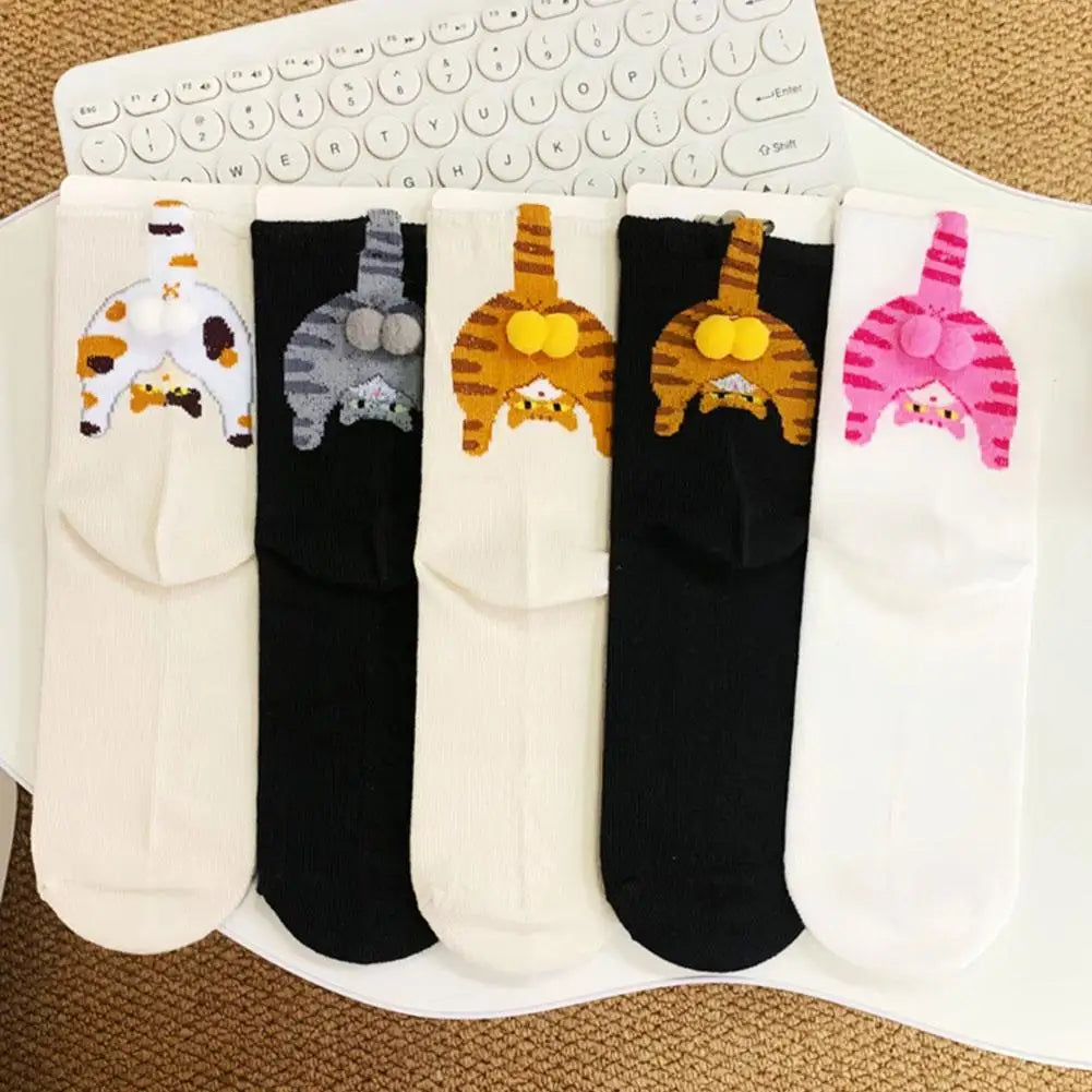 Peeking Cat Socks