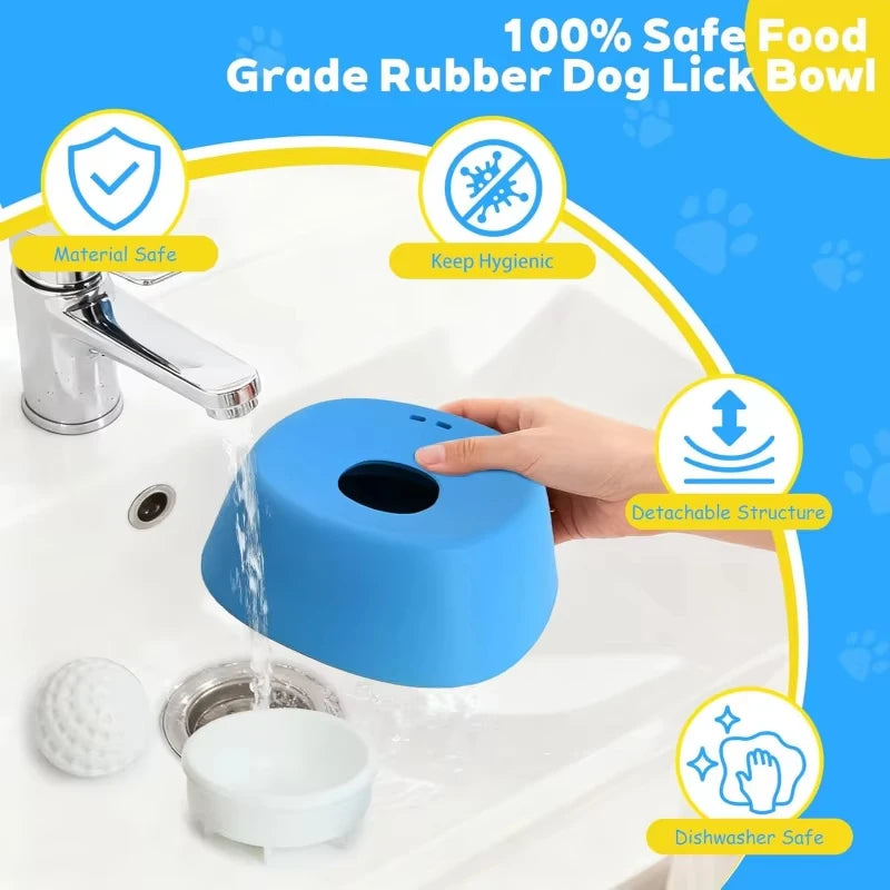 Slow Lick Bowl with Floating Ball