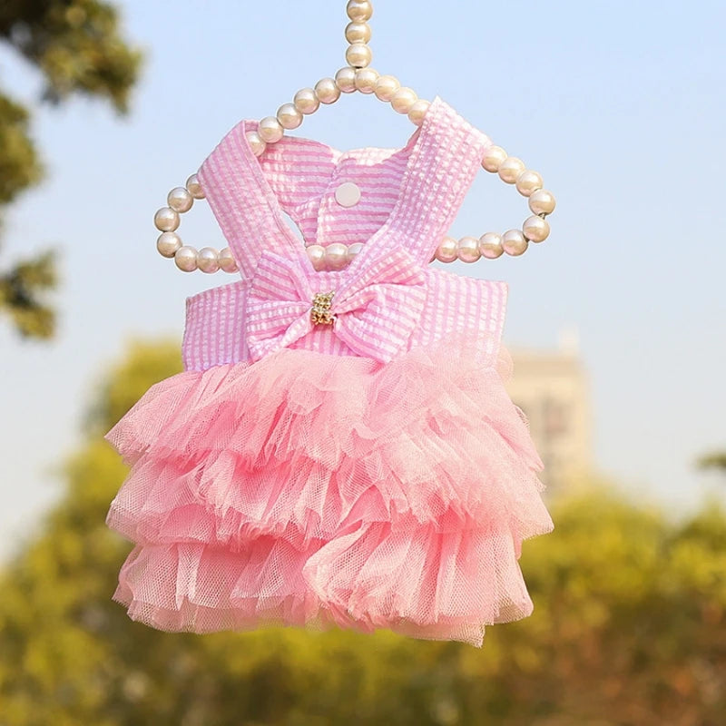 Lace Princess Dress for Small Dogs and Cats