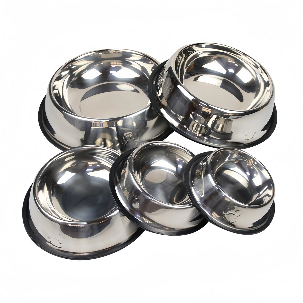 Non-Slip Stainless Steel Pet Bowl