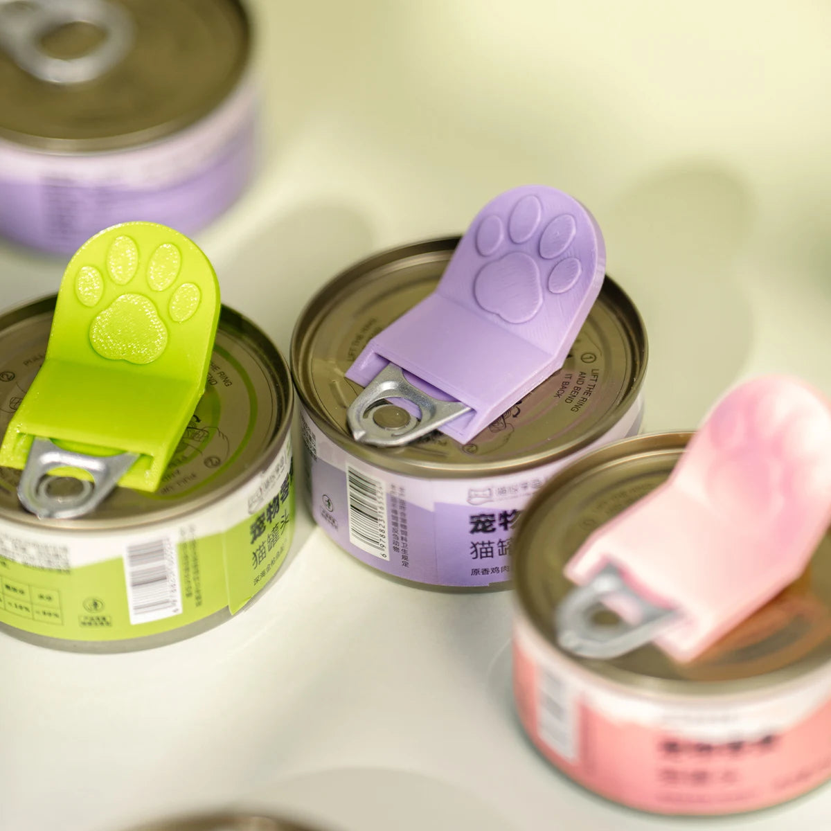 Paw-Shaped Pet Food Can Opener