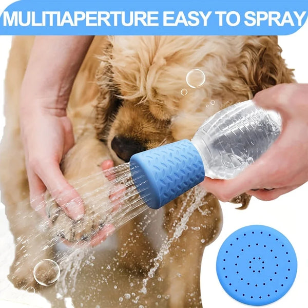 Bottle-Top Shower Head for Pets