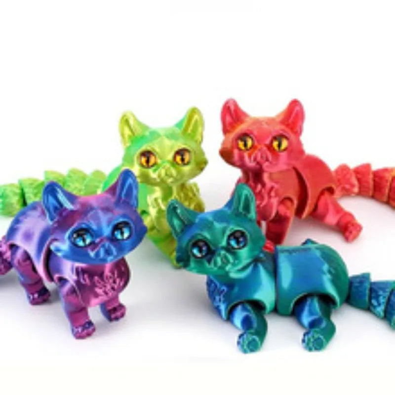 Wiggly Tail Cat Ornament