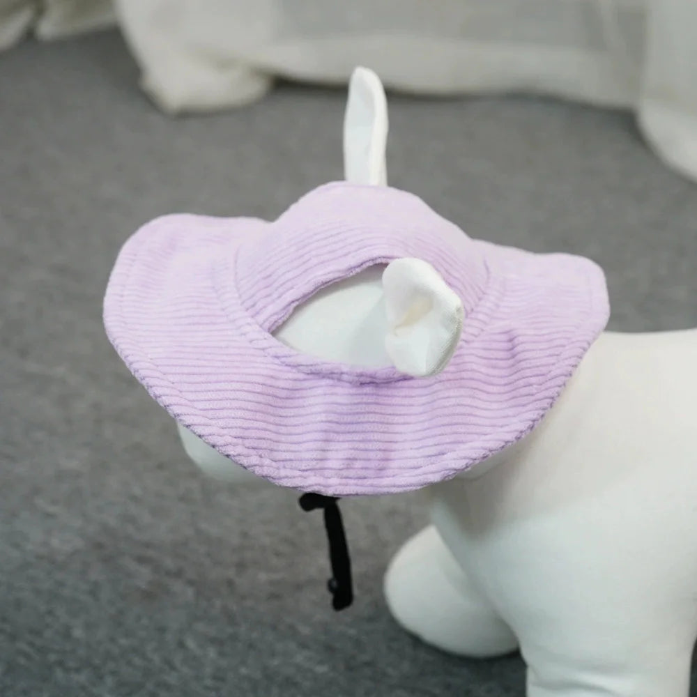 Corduroy Baseball Cap for Dogs - Purple / XS (2 to 5 kg)