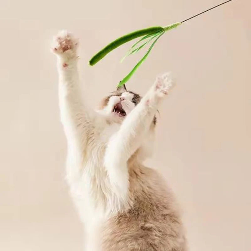 Grass Blade Cat Teaser Wand