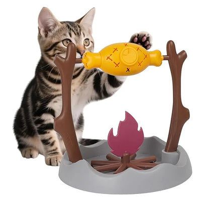 Rotating Treat Puzzle for Cats