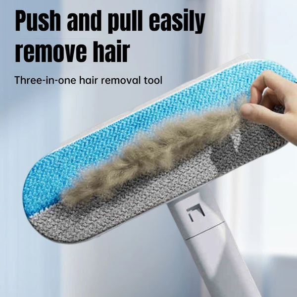 Long-Handled Pet Hair Remover for Carpets