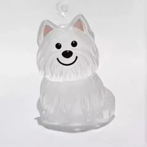 Pet Silhouette Fur Keepsake Keyring