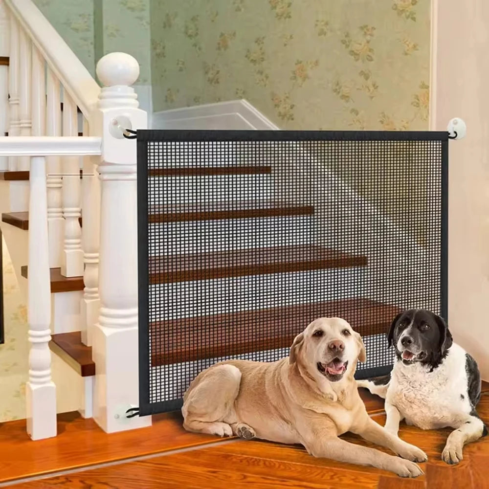 Folding Mesh Pet Gate, Size M