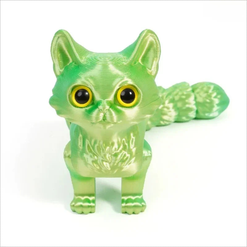 Wiggly Tail Cat Ornament