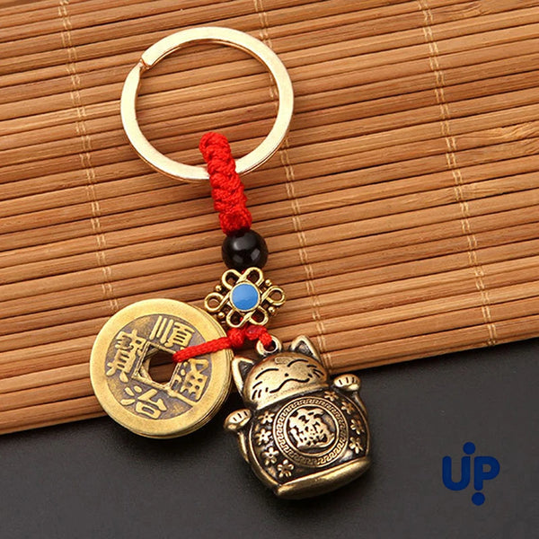 Lucky Cat Keyring