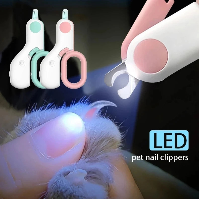 LED pet nail clipper