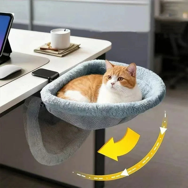 Desk-Clamp Cat Hammock, 110 cm