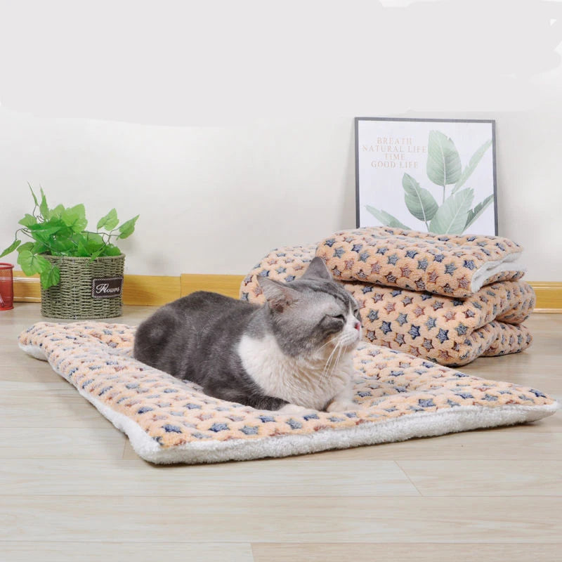 Soft Fleece Pet Blanket Mat