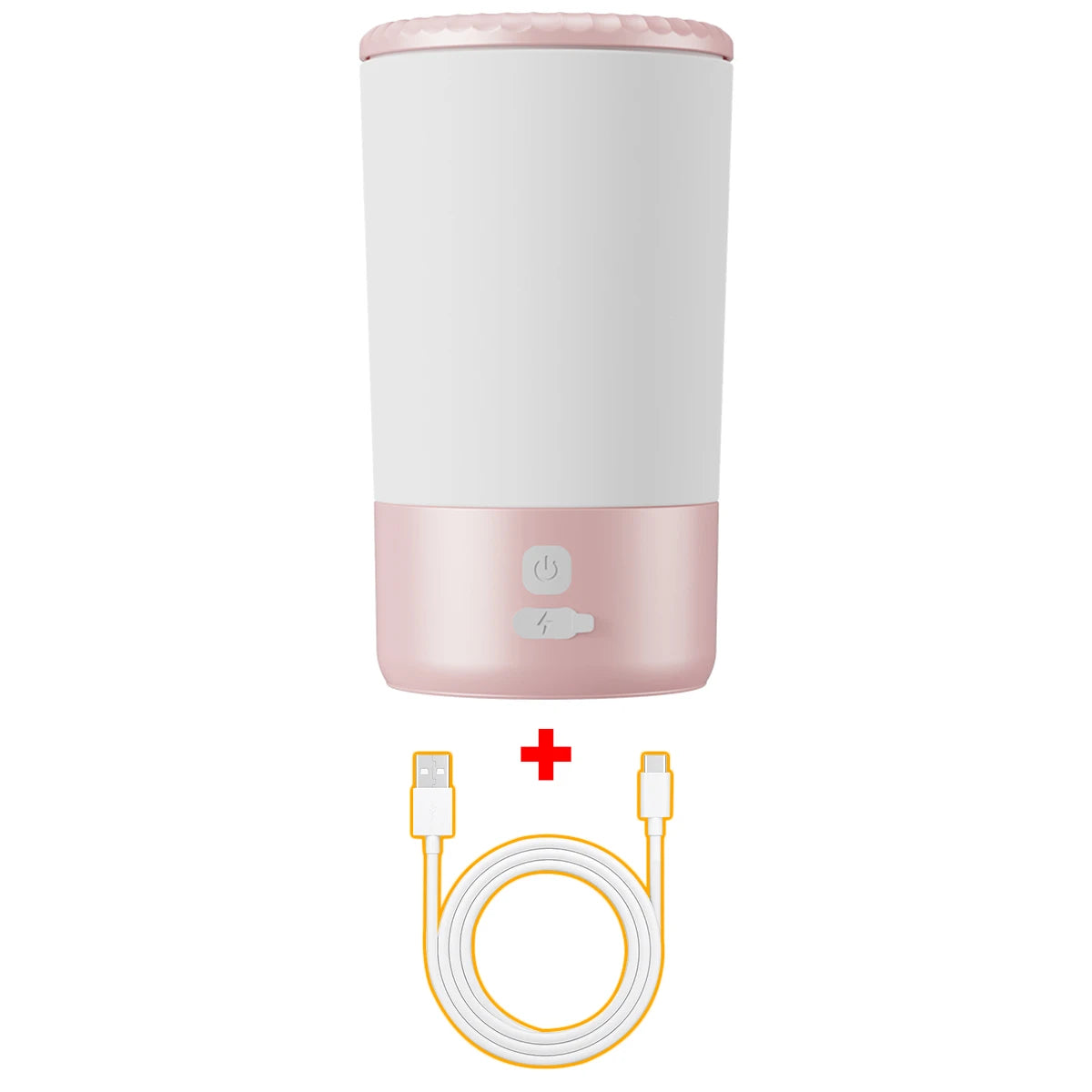 Electric Paw Washer Cup - Pink White