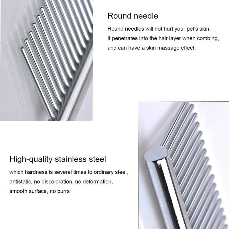 Stainless Steel Dematting Comb