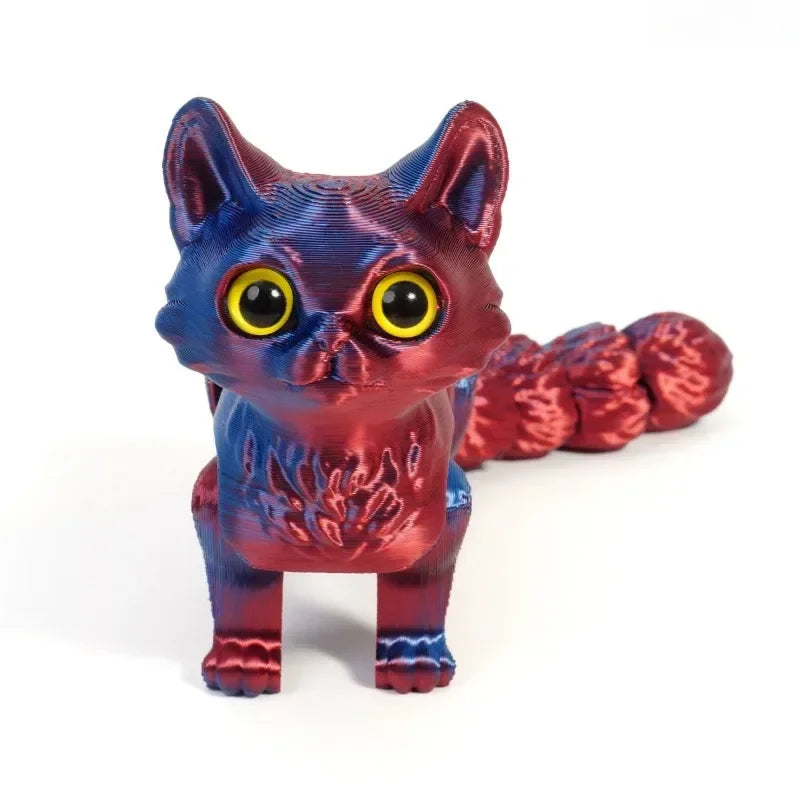 Wiggly Tail Cat Ornament