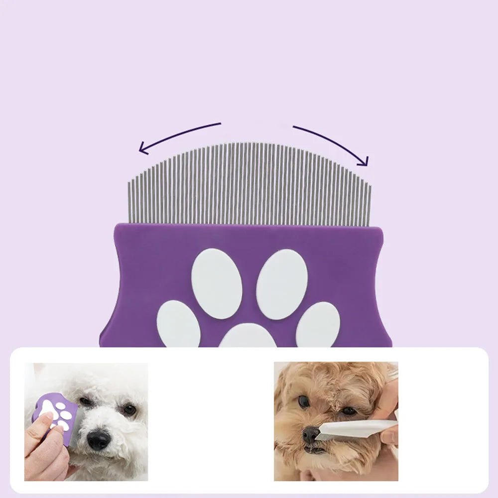 Mini Paw Face and Flea Comb