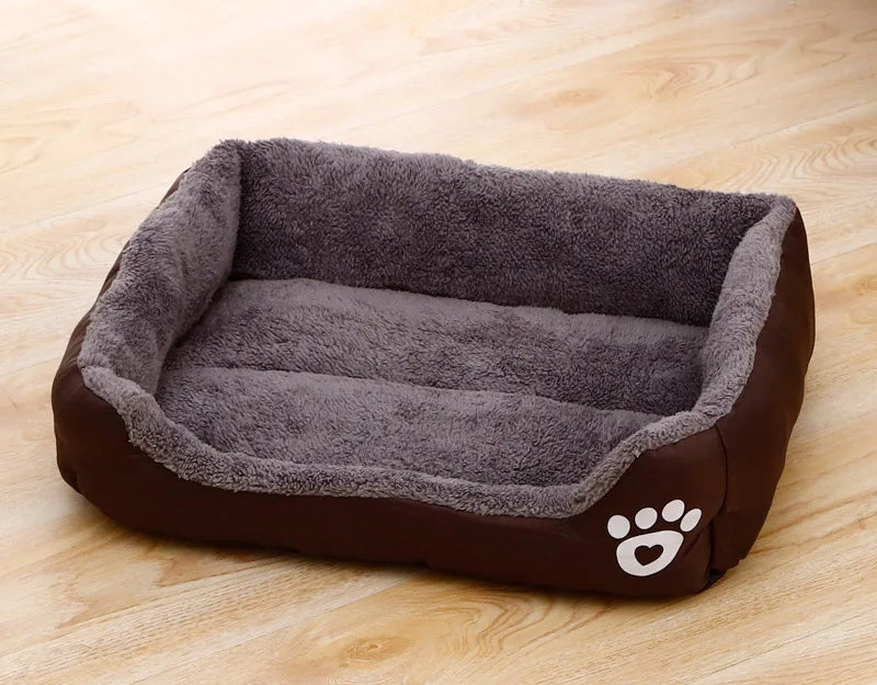 Square Dog Bed with Raised Sides - 10 / 58x42 cm