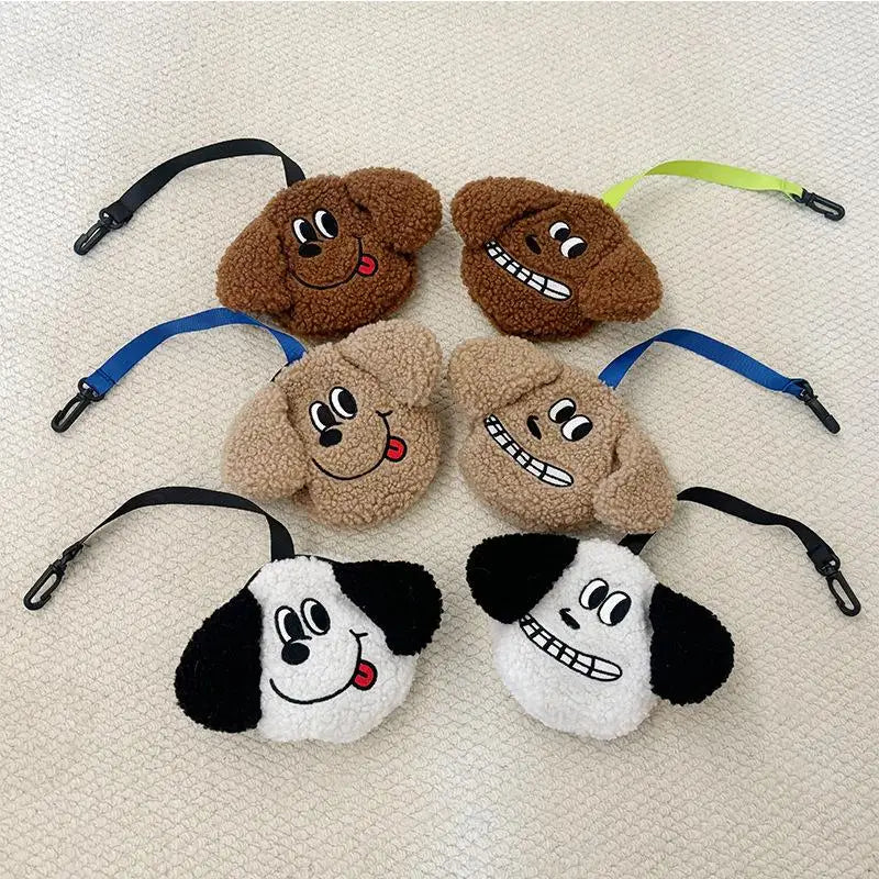 Plush Puppy Poop Bag Holder