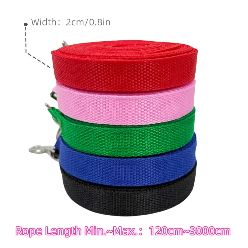 Long Training Dog Lead, 1.5 to 30 m