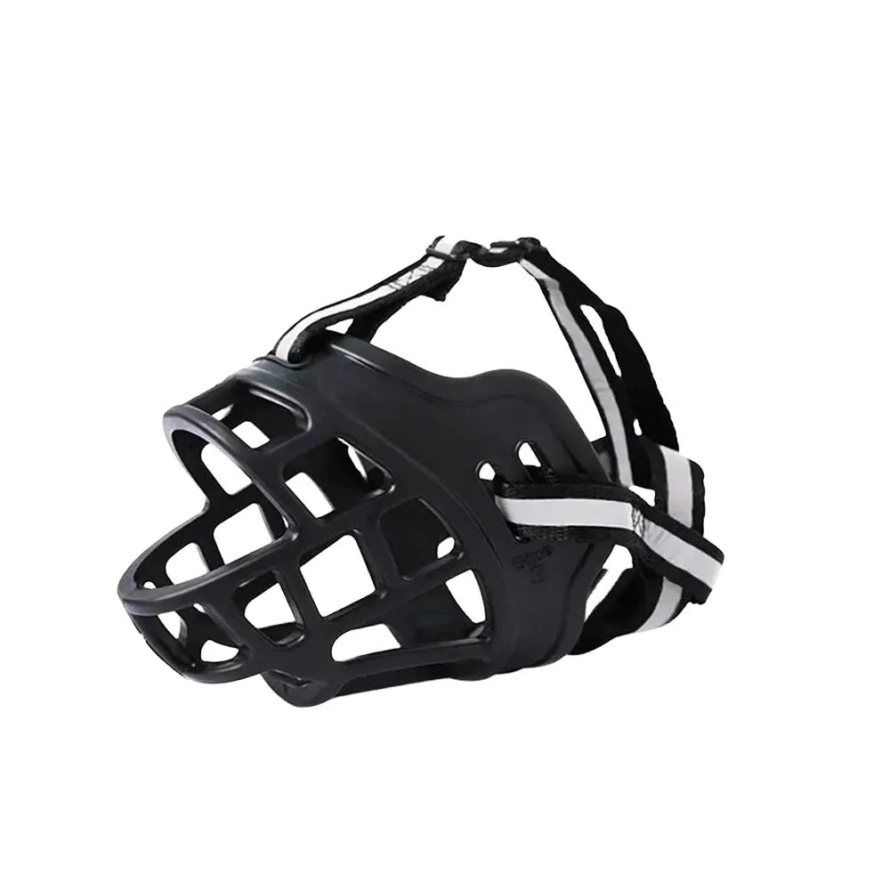 Breathable Basket Muzzle for Dogs - L